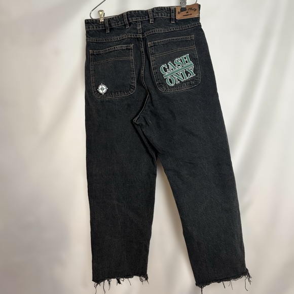 Sold-Cash Only Denim Company Cutoff Jean Jorts - Picture 6 of 10